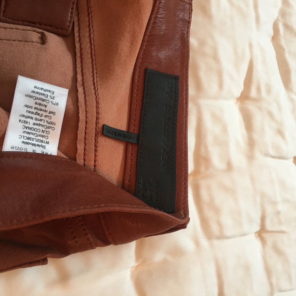 Rag & bone leather pants - Picture 3 of 3